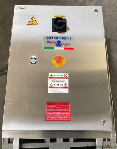 Pasta mixer twin shaft paddle mixer 900L Dominioni dubbele peddelmenger 900 L. Type ID 900
