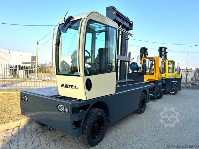 Side loading forklift Hubtex LQG60/12/50 / LPG / 6000 kg