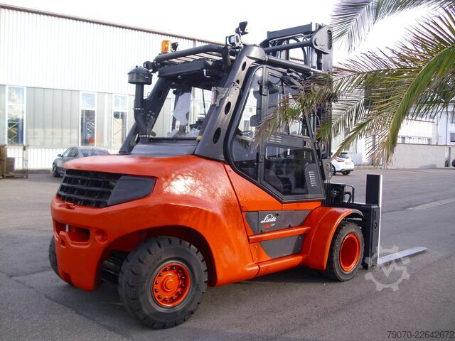 Chariot élévateur Linde H80D-03/900-X396- EVO TRIPLEX -ZVG/SS -