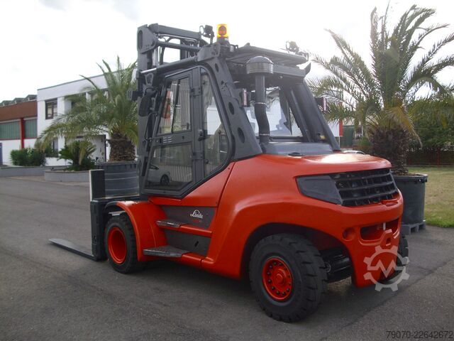 Chariot élévateur Linde H80D-03/900-X396- EVO TRIPLEX -ZVG/SS -