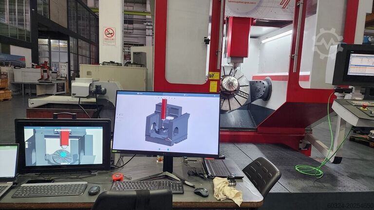 CNC dreie- og fresesenter - 5 akser - simultan IGREK FR 1000 T