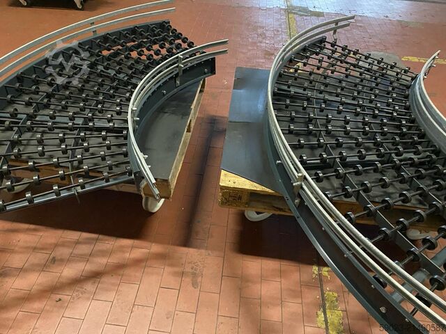 đường cong băng tải con lăn, đường cong băng tải con lăn nhỏ Costo Röllchenbahnkurve 90 Grad