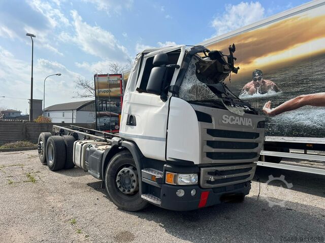 Scania R 450 telaio 6X2 Euro 6 Incidentato