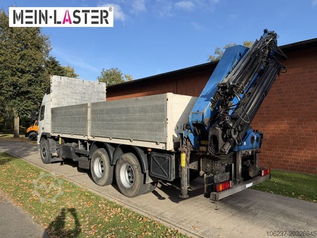 Veokile paigaldatud kraana VOLVO FM12 380 PK 27000D 24,5m 5+6 Deutscher LKW