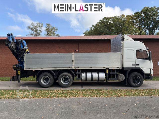 Veokile paigaldatud kraana VOLVO FM12 380 PK 27000D 24,5m 5+6 Deutscher LKW