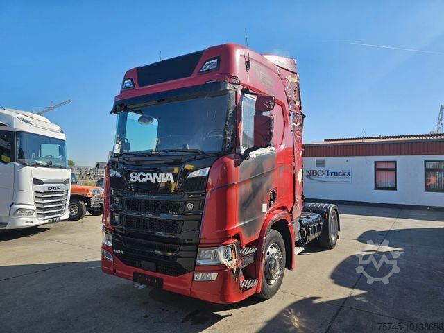 Standard SZM SCANIA R 460 * BRANDSCHADEN * ACC * RETARDER * LEDER *