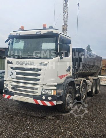 Tippbil SCANIA G450 / ISO Thermo Mulde / 8X4 / Opti Cruise