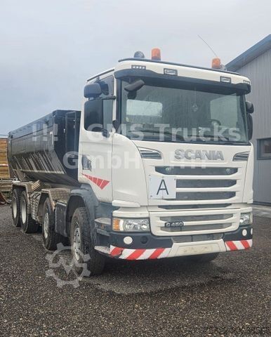 Tippbil SCANIA G450 / ISO Thermo Mulde / 8X4 / Opti Cruise