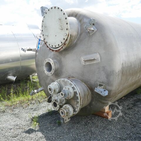 Depósito de almacenamiento de 27.200 litros, Aisi 316 INOX - MAURER AG K0116