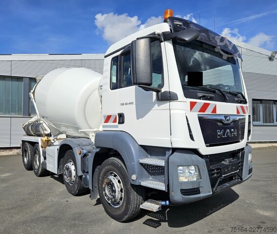 شاحنة خلاطة خرسانة MAN TGS 32.420 8x4 BB