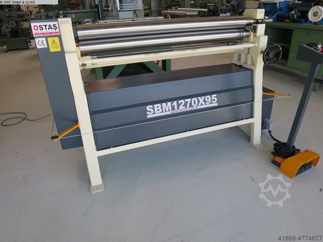 Ruller bøjning maskine - 3 ruller OSTAS SBM 1270 x 95