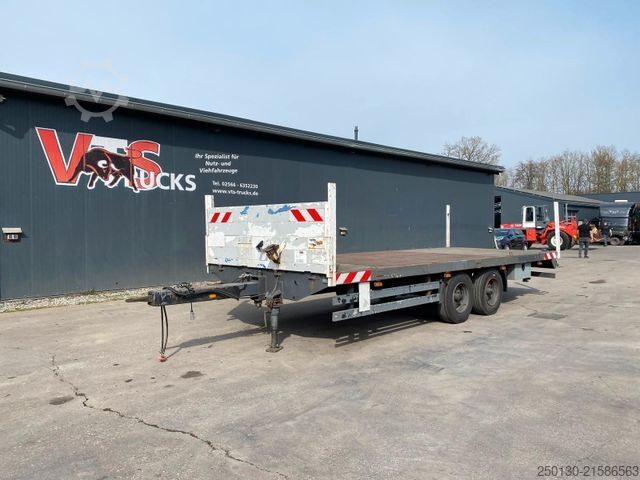 Trailer med arbejdsplatform  Wiese WD 2.9 2.Achs Tandem-Plattform 16m²