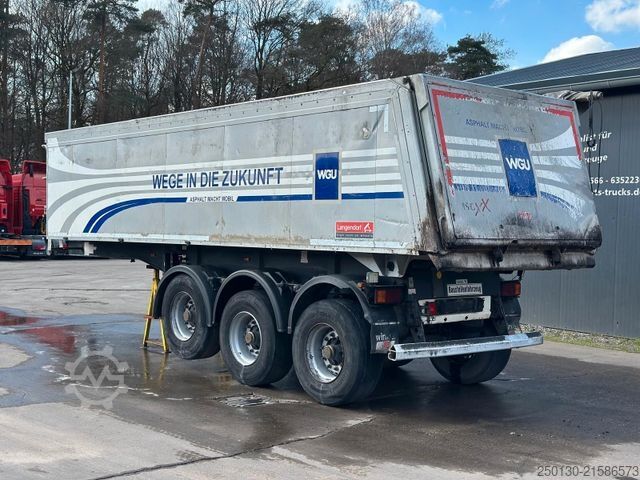 Tippsemitrailer LANGENDORF SKA 24/30 ALU-Thermomulde Kipper 25m³