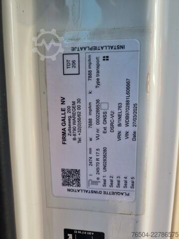Чемодан Mercedes-Benz Atego 1224 BLUETEC 5/ Koffer/ LBW/ Klima