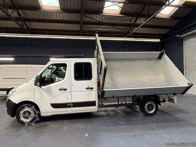 डम्पर वैन OPEL Movano DoKa MAXI 3 Seiten Kipper Klima AHK