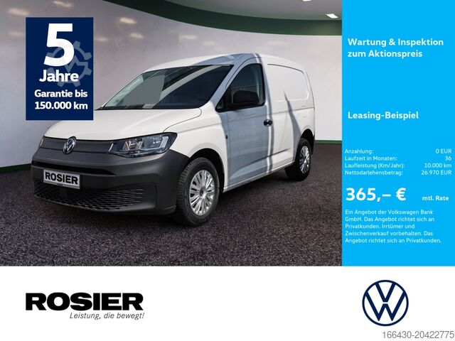 Furgon blaszak VW Caddy Cargo 2.0 TDI AHK SPURH. KLIMA BT PDC