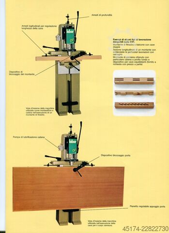 Escopleadora de cadena MASTERWOOD CV 1