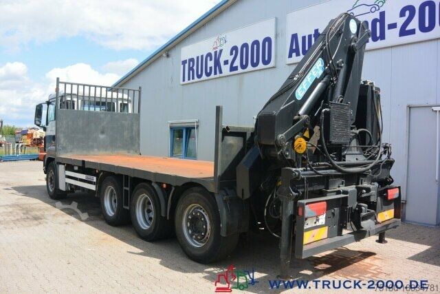Automobilis ar plakanu platformu MAN TGS 35.400 8x4 Effer 250 6S Höhe 23,5m NL:16,3T