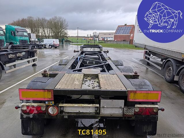 Containertransport Turbos Hoet Tank chassis Gooseneck