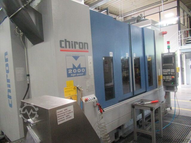 5 eksenli CNC işleme merkezi CHIRON Mill 2000