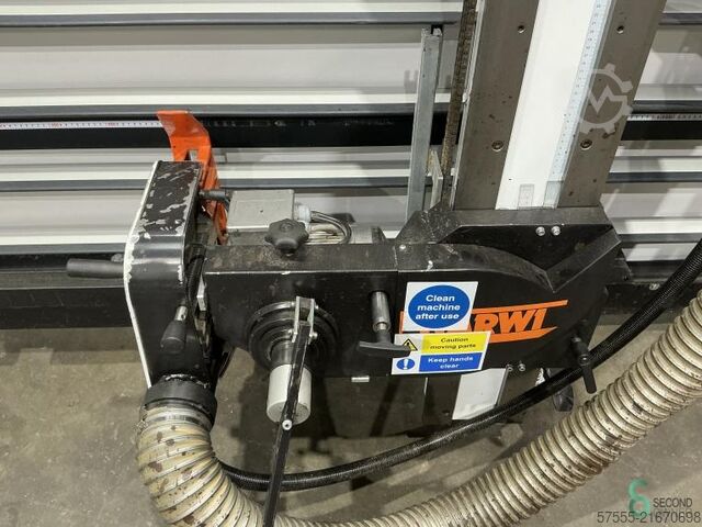 منشار لوحات عمودي Harwi Piranha 1250 سنة 2021 Harwi Piranha 1250