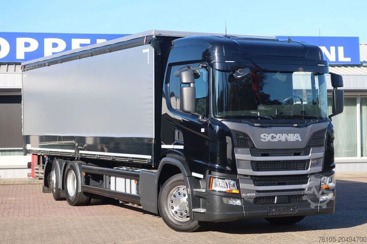 Scania G450 6x2 Huif. Schuifdak Scania G450 6x2 Huif. Schuifdak
