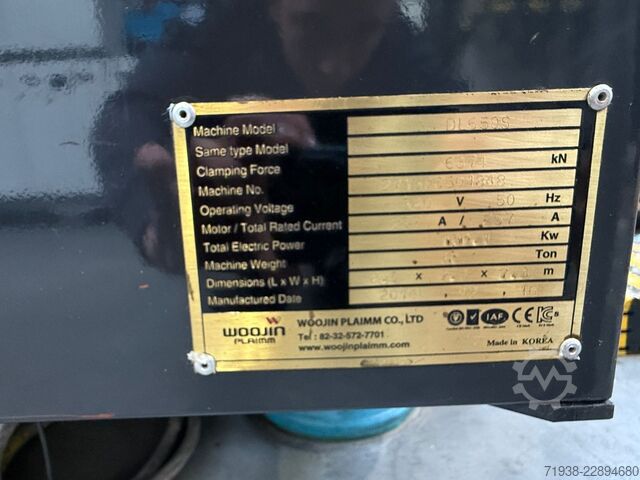 Spuitgietmachine Woojin DL650S
