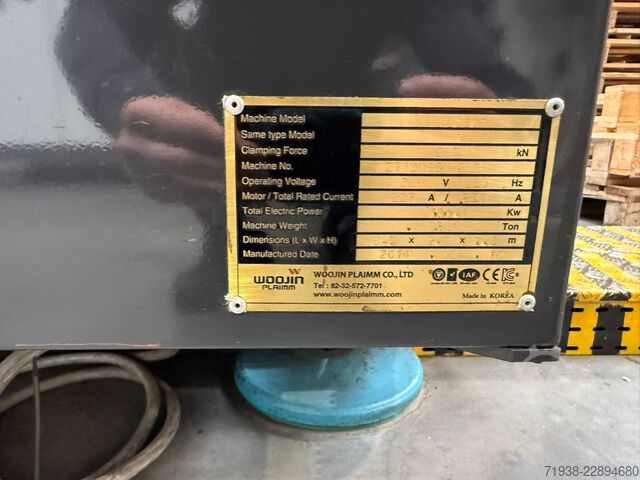Spuitgietmachine Woojin DL650S