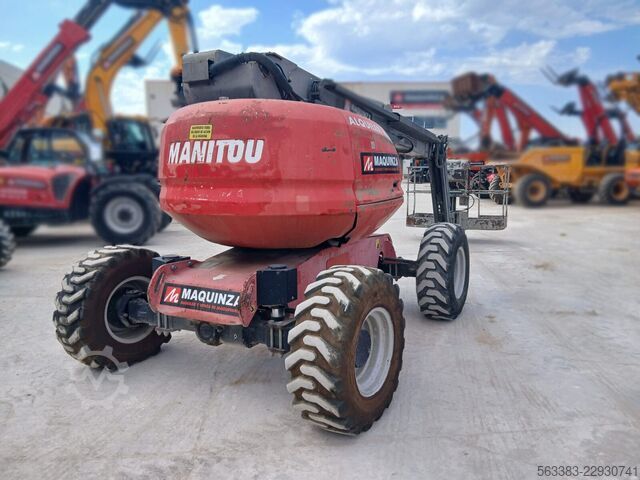 Mafsallı teleskopik çalışma platformu Manitou 180ATJ