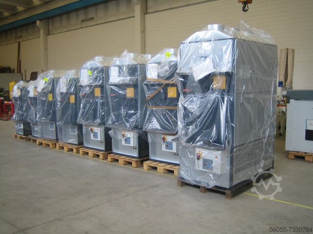 Warmluft generatoren Holzbefeuert . NEU FABBRI F28 - F55CV - F85CV - F120CV