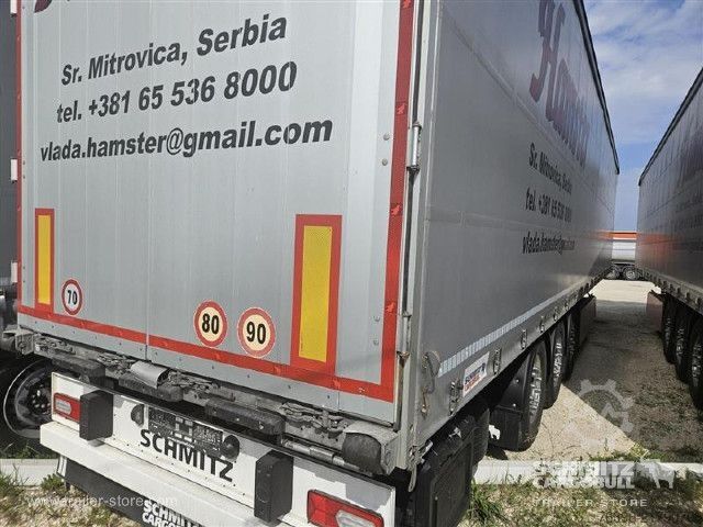 खुला सेमी-ट्रेलर तिरपाल के साथ Schmitz Cargobull Semitrailer Curtainsider Standard
