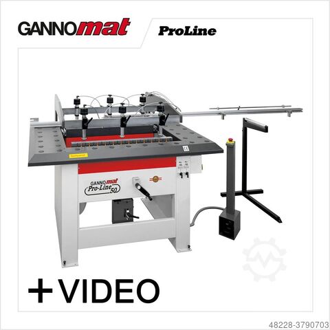 เครื่องเจาะเส้น Gannomat ProLine 50