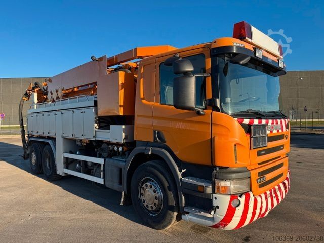 Xe bồn hút chân không SCANIA P400 6x2*4 Hvidtved Larsen Flexline 310
