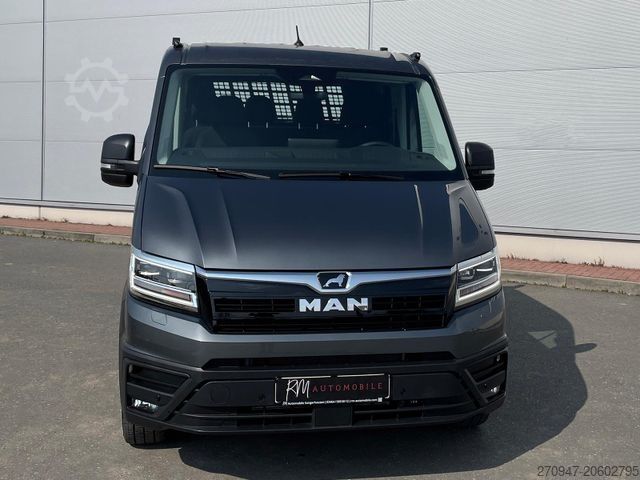 Pick-up skåpbil MAN TGE 3.180 Pritsche DOKA MR STANDHZ AHK KAMERA