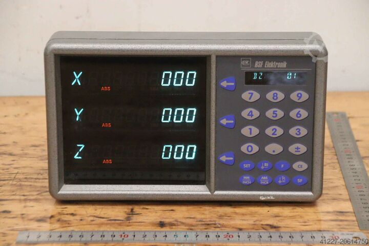 Digitalt display RSF Elektronik Stiefelmayer Z 735M 3-Achsen