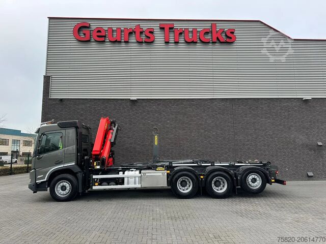 フックアームシステム Volvo FM 460 8X4 PALFINGER + HAAKARMSYTEEM + PALFINGE...