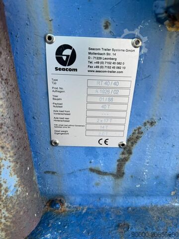 آلة معالجة المواد Seacom RT40/40