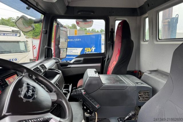 Roll-off tipper truck MAN TGS 35.480 10x4 Hiab 26T
