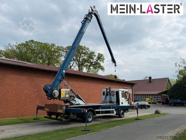 Truck-mounted crane van MAN 8.180  Cormach 23000 36-3  32 Meter Montagekran