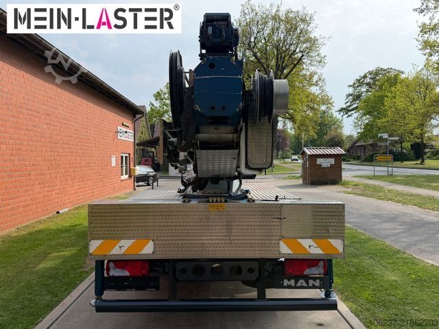 Truck-mounted crane van MAN 8.180  Cormach 23000 36-3  32 Meter Montagekran