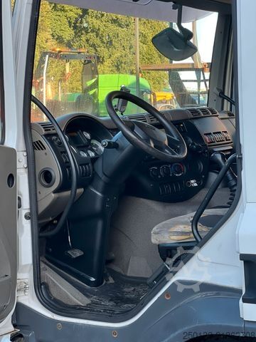 Autocamion cu cârlig pentru containere DAF CF 250 VDL-Abrollkipper mit Planenaufbau u. LBW