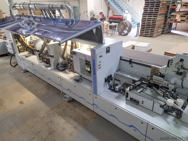 Jednostrana mašina za nivelisanje ivica HOMAG + LIGMATECH KAL 210 + ZHR 01