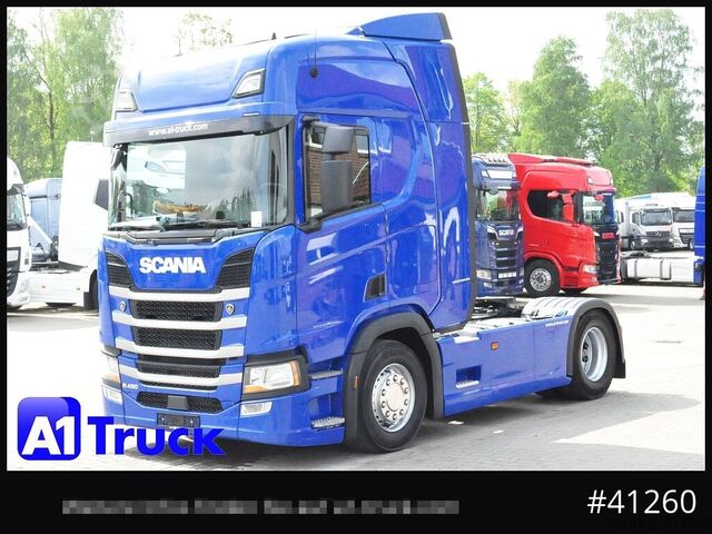 Standard tractor unit SCANIA R 450 BL Vollspoiler  Retarder Standklima,