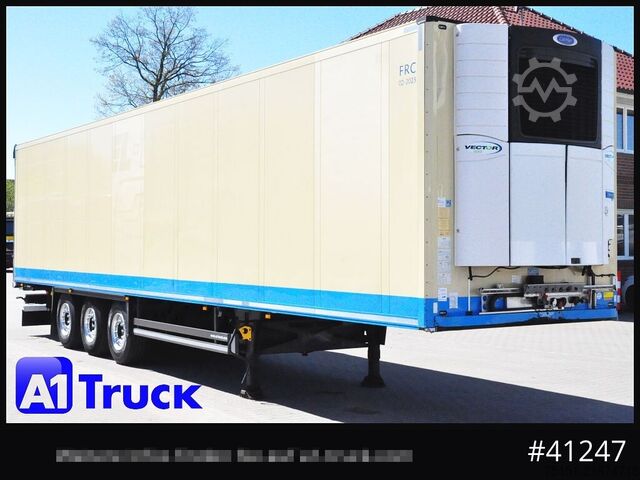 Reefer semitrailer SCHMITZ SKO 24,  Carrier Vector 1550, 1 Vorbesitzer