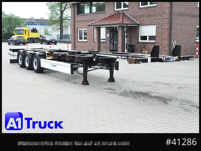Swap body semitrailer KRONE Chassi, 20/30/40 ADR: EX II, EX III, FL , AT, 1 Vorbesitzer
