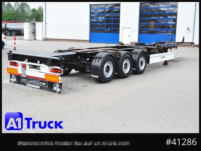 Swap body semitrailer KRONE Chassi, 20/30/40 ADR: EX II, EX III, FL , AT, 1 Vorbesitzer