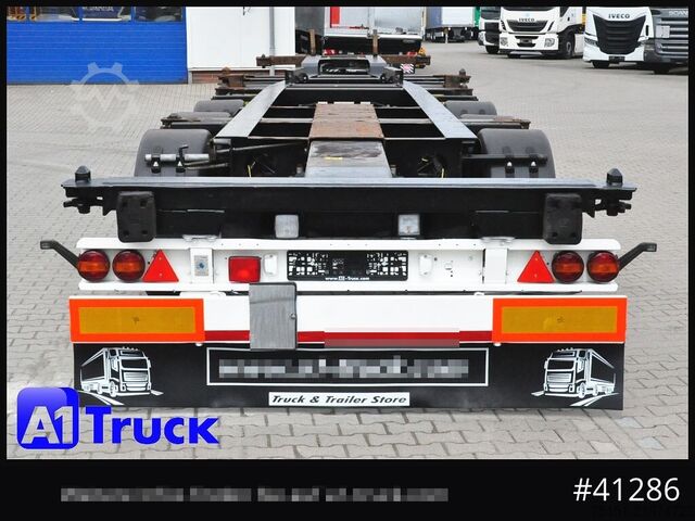Swap body semitrailer KRONE Chassi, 20/30/40 ADR: EX II, EX III, FL , AT, 1 Vorbesitzer