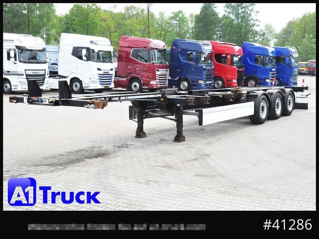 Swap body semitrailer KRONE Chassi, 20/30/40 ADR: EX II, EX III, FL , AT, 1 Vorbesitzer
