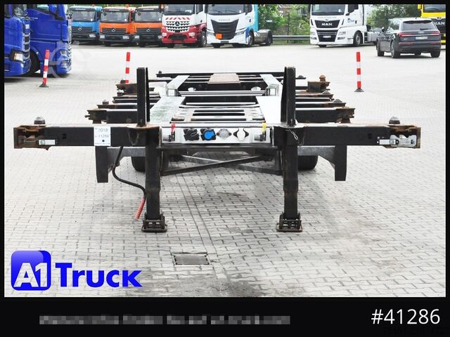 Swap body semitrailer KRONE Chassi, 20/30/40 ADR: EX II, EX III, FL , AT, 1 Vorbesitzer