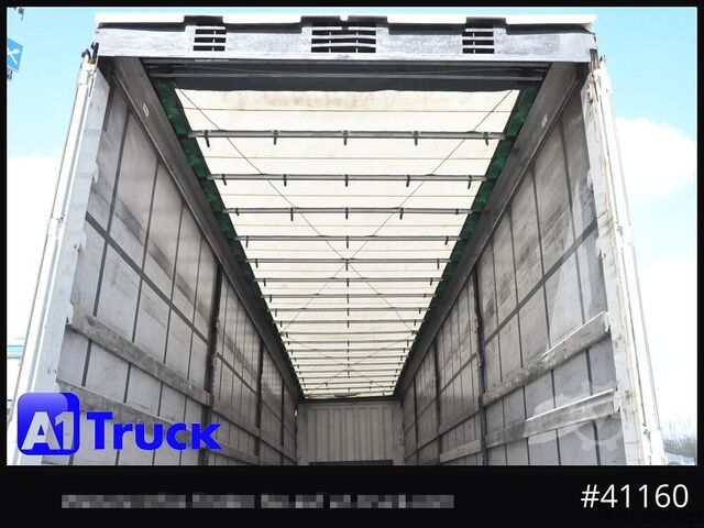 Open semitrailer with tarp KRONE SD, Tautliner Mega, Liftachse, 4 x vorhanden